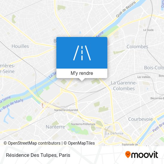Résidence Des Tulipes plan