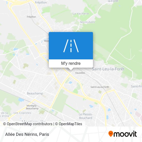 Allée Des Nérins plan