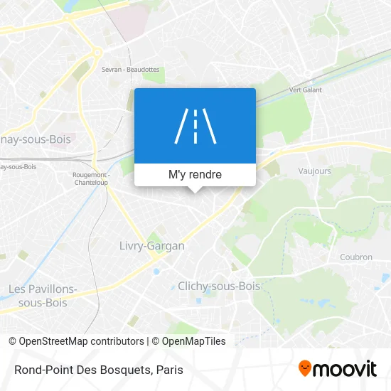 Rond-Point Des Bosquets plan