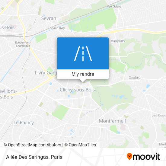 Allée Des Seringas plan