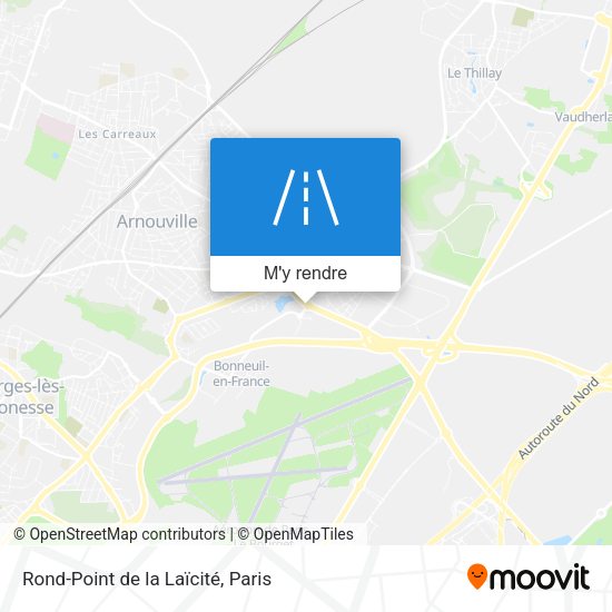 Rond-Point de la Laïcité plan