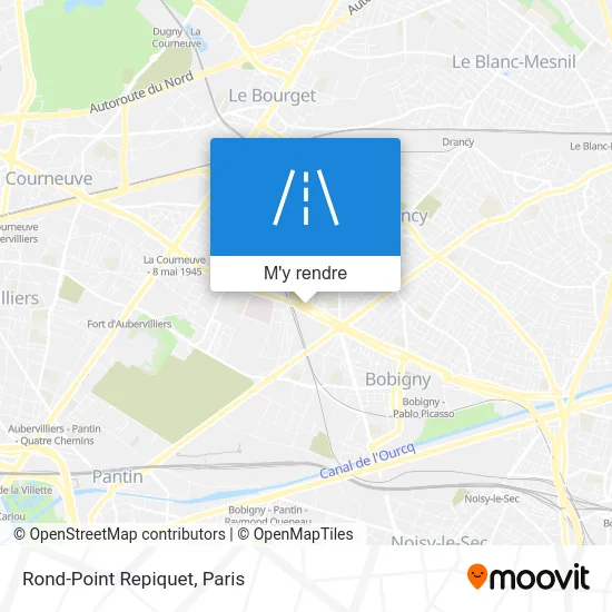 Rond-Point Repiquet plan