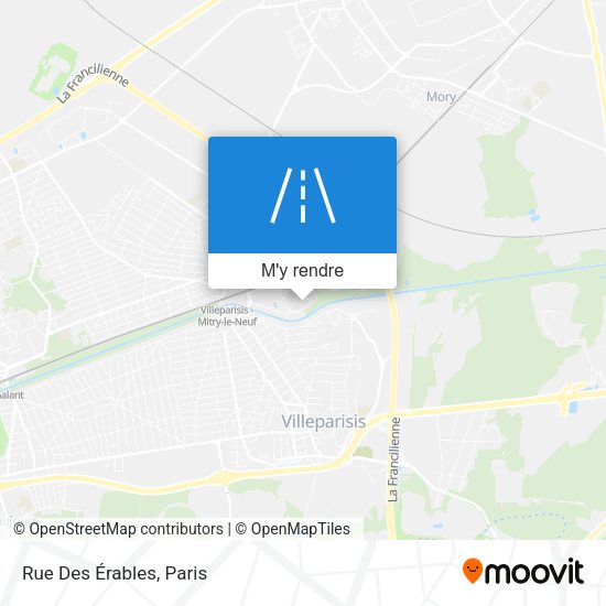 Rue Des Érables plan