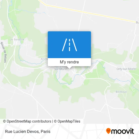 Rue Lucien Devos plan