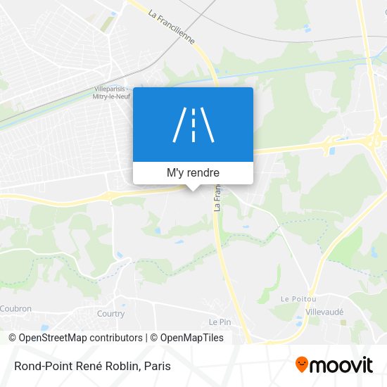 Rond-Point René Roblin plan