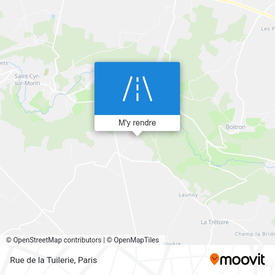 Rue de la Tuilerie plan
