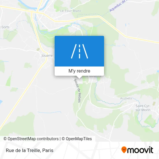 Rue de la Treille plan