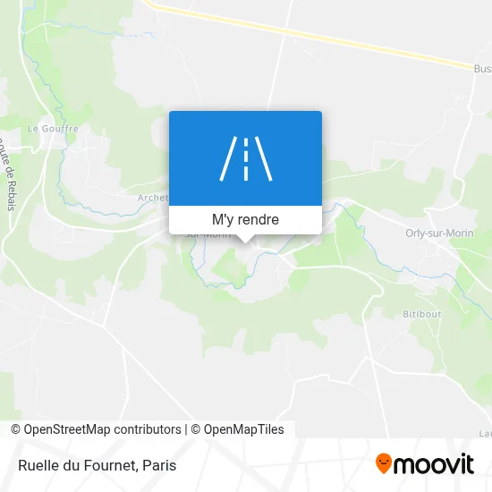 Ruelle du Fournet plan