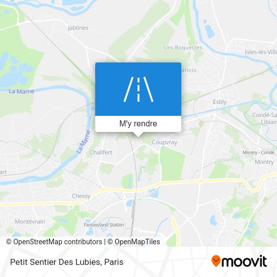 Petit Sentier Des Lubies plan