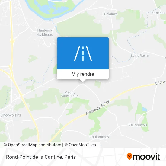 Rond-Point de la Cantine plan