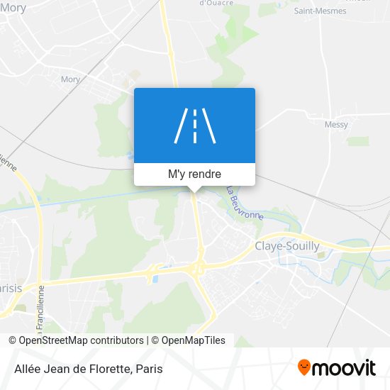 Allée Jean de Florette plan