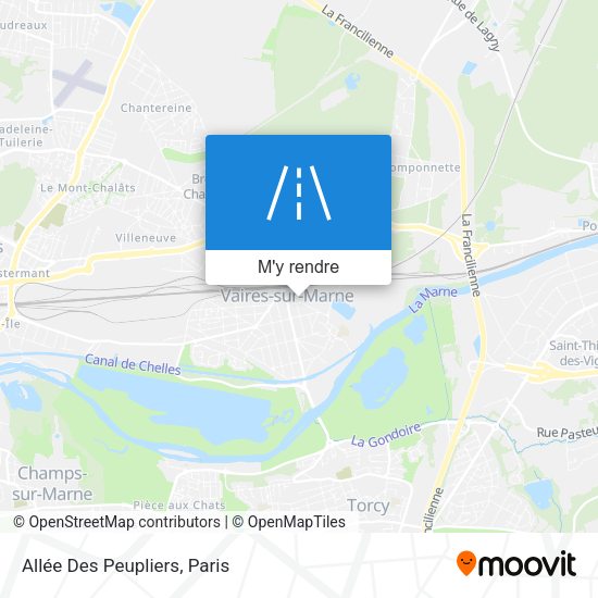 Allée Des Peupliers plan