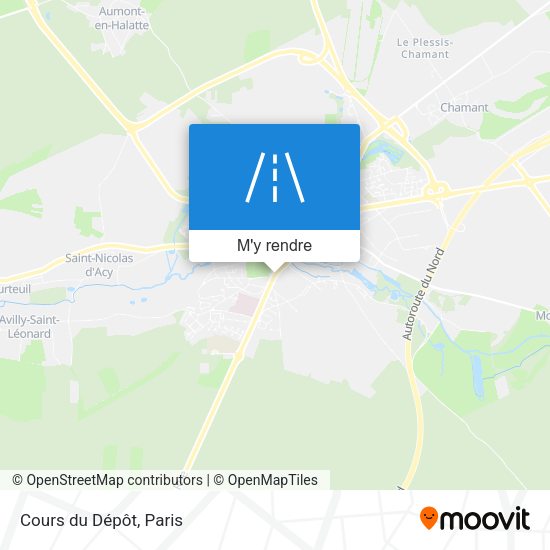 Cours du Dépôt plan