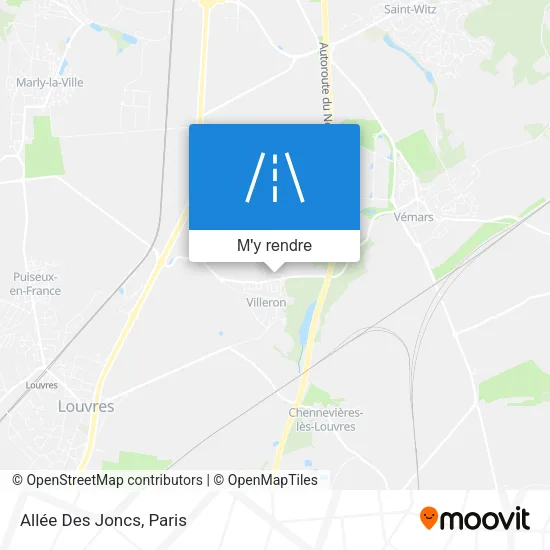 Allée Des Joncs plan