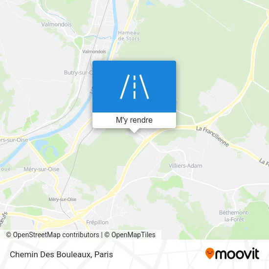 Chemin Des Bouleaux plan