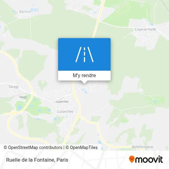 Ruelle de la Fontaine plan