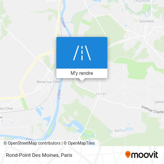 Rond-Point Des Moines plan