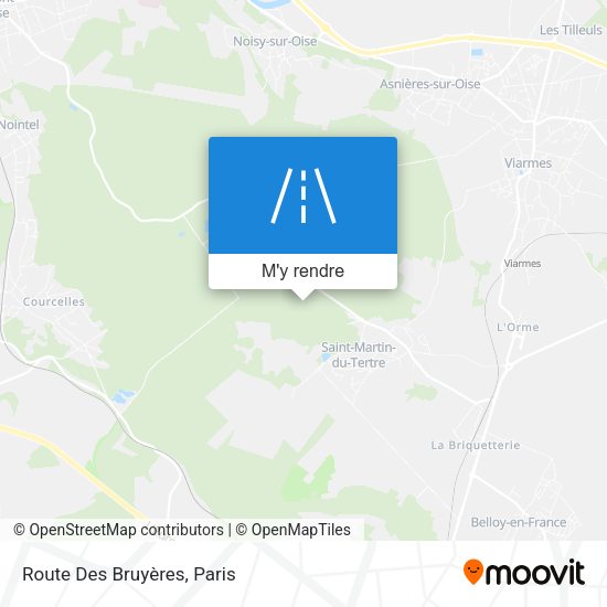 Route Des Bruyères plan