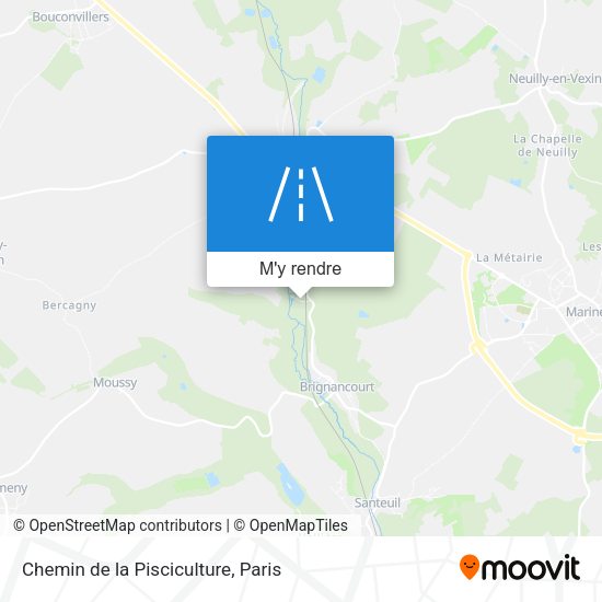 Chemin de la Pisciculture plan