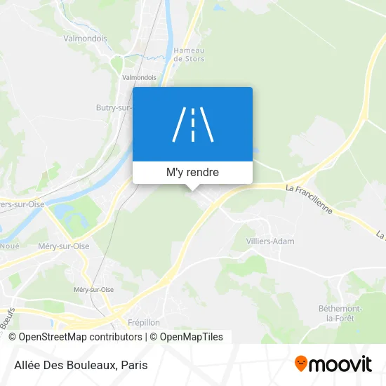 Allée Des Bouleaux plan