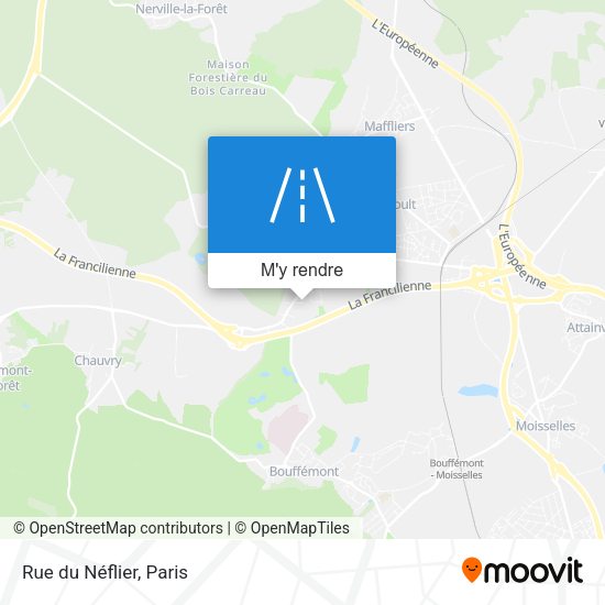 Rue du Néflier plan