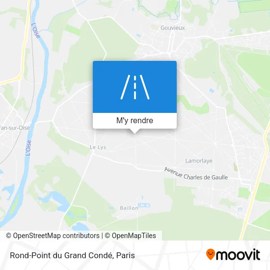 Rond-Point du Grand Condé plan
