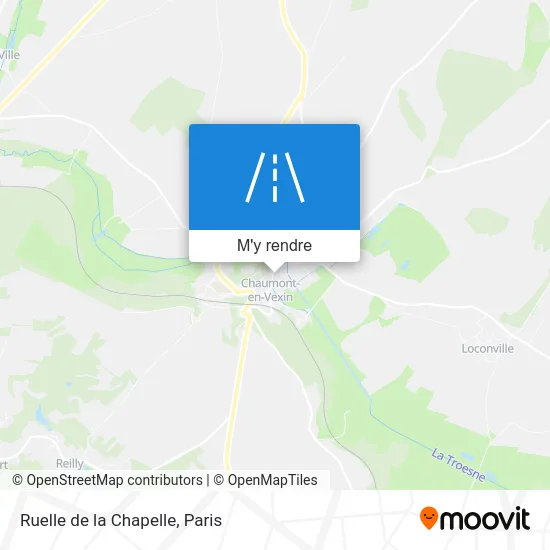 Ruelle de la Chapelle plan