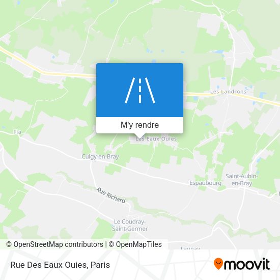 Rue Des Eaux Ouies plan