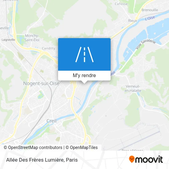 Allée Des Frères Lumière plan