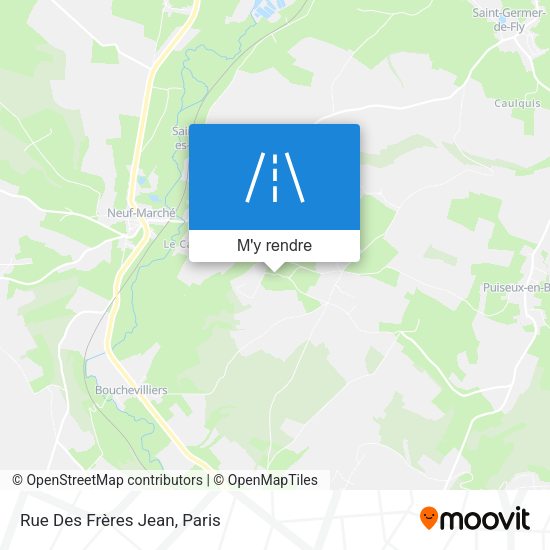 Rue Des Frères Jean plan