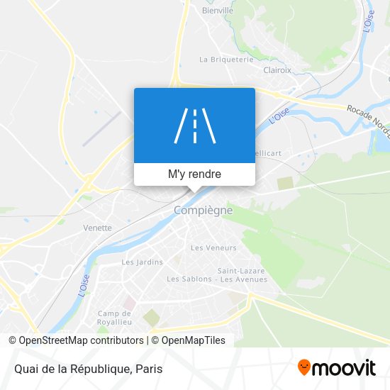 Quai de la République plan