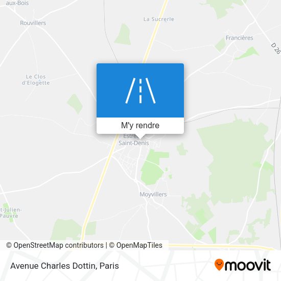 Avenue Charles Dottin plan