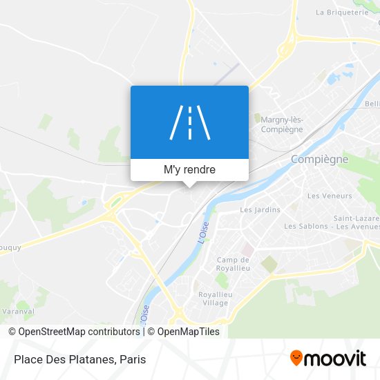 Place Des Platanes plan