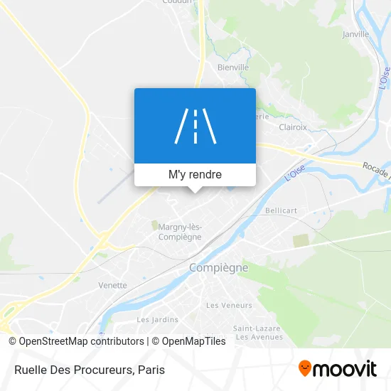 Ruelle Des Procureurs plan