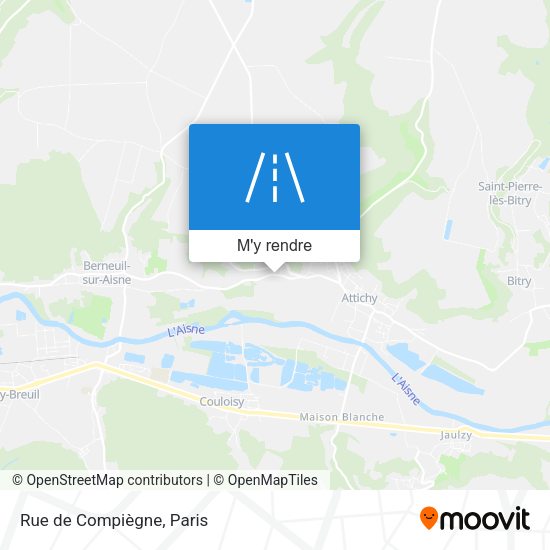Rue de Compiègne plan