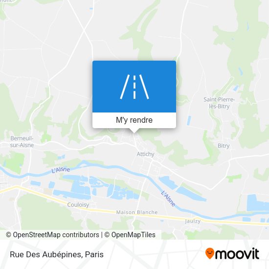 Rue Des Aubépines plan
