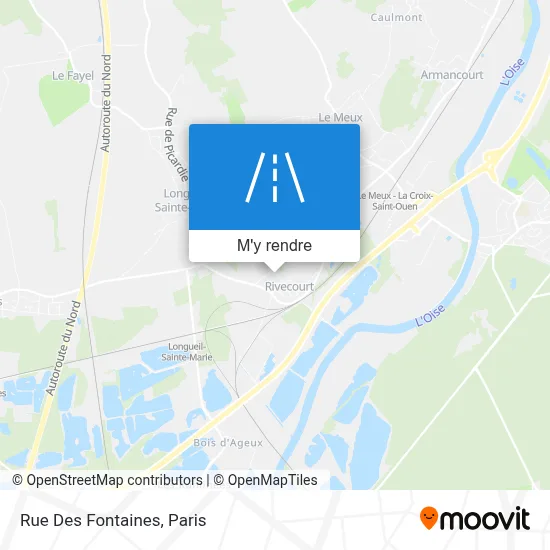 Rue Des Fontaines plan