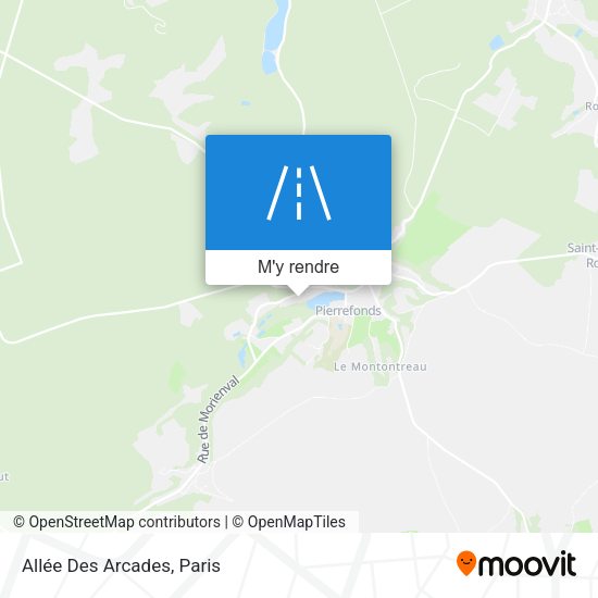Allée Des Arcades plan