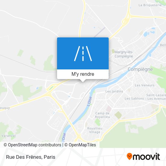 Rue Des Frênes plan