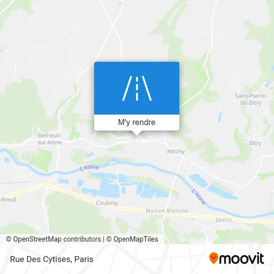 Rue Des Cytises plan