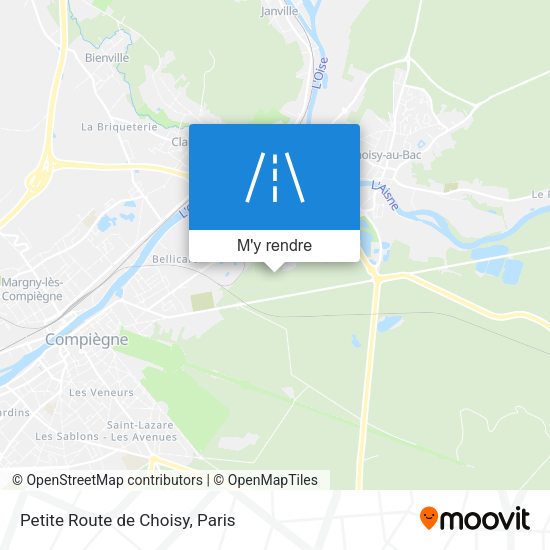 Petite Route de Choisy plan