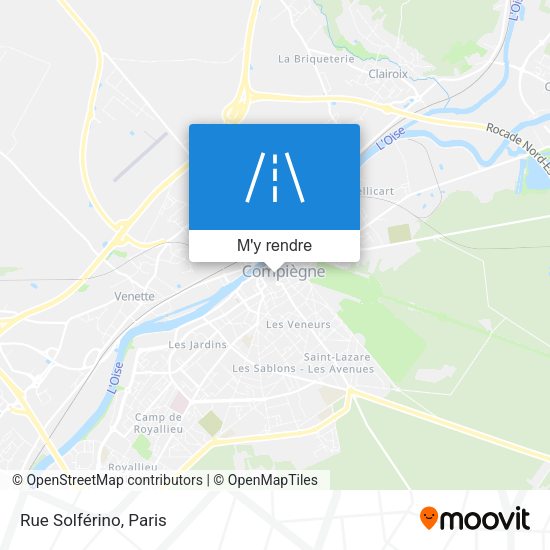 Rue Solférino plan