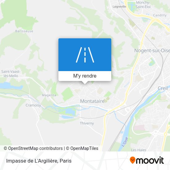 Impasse de L'Argilière plan