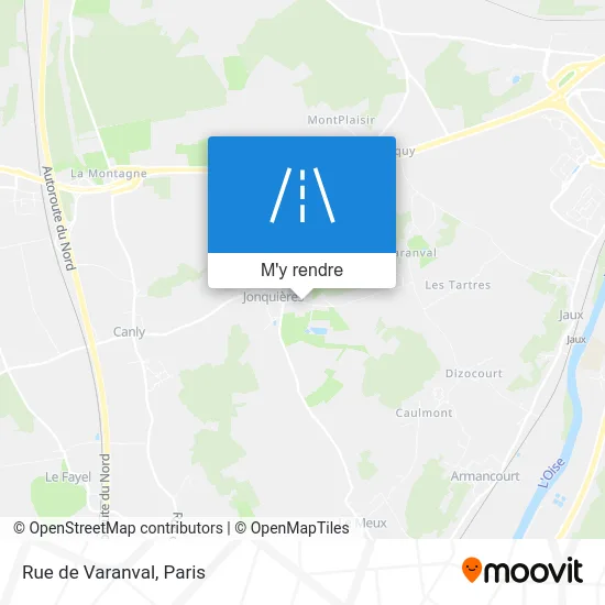 Rue de Varanval plan