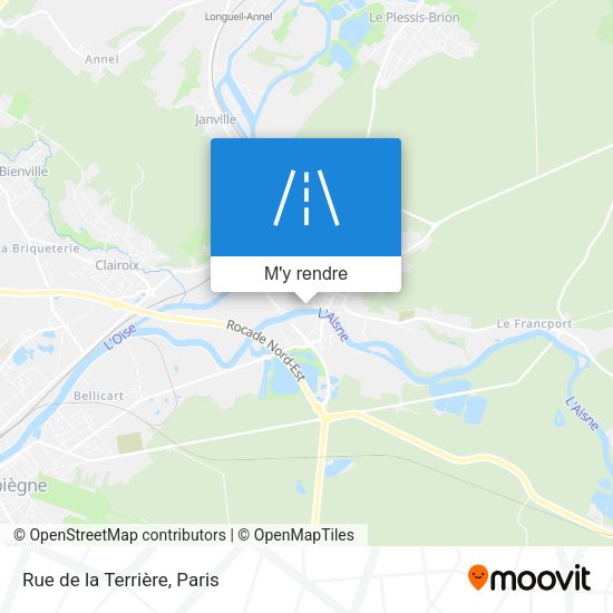 Rue de la Terrière plan