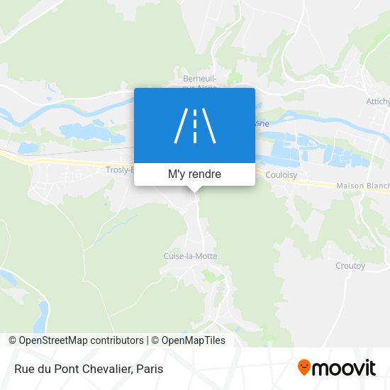 Rue du Pont Chevalier plan