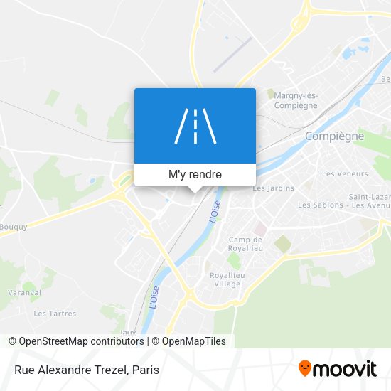Rue Alexandre Trezel plan