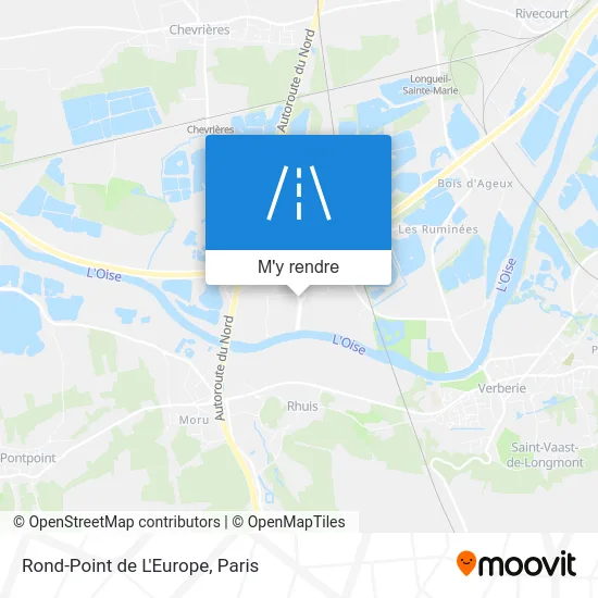 Rond-Point de L'Europe plan