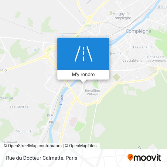 Rue du Docteur Calmette plan