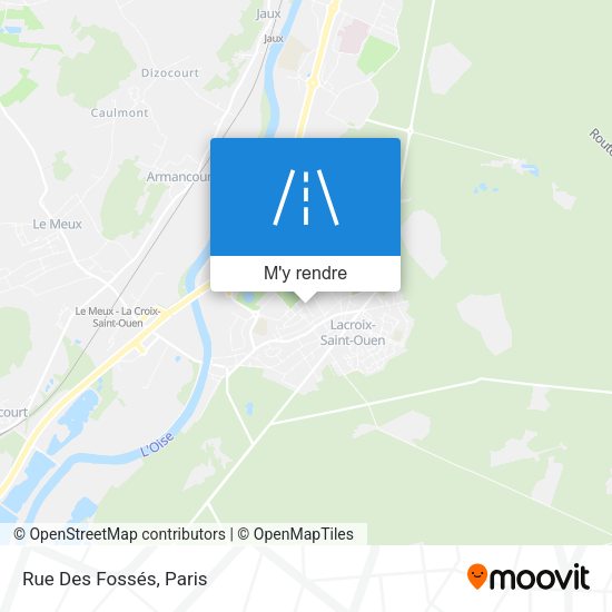 Rue Des Fossés plan